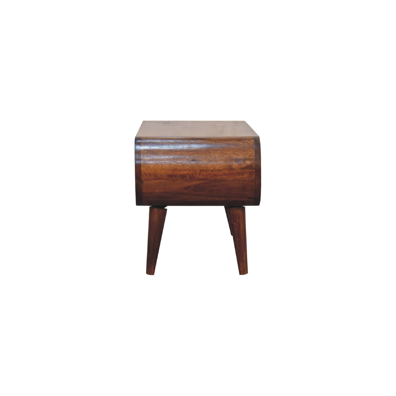 Amaya Wide Nordic Solid Mango Wood Coffee Table Oak