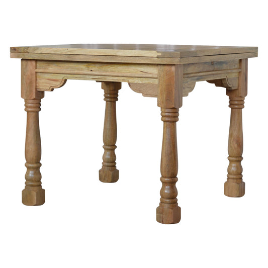 Granary Butterfly Extension Solid Mango Wood Dining Table Large