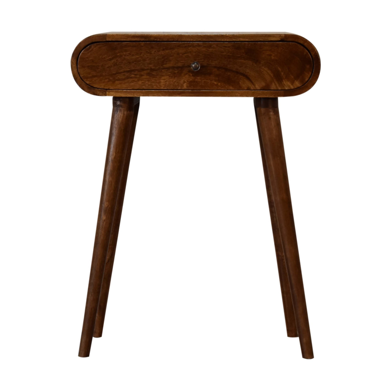 Compact London Mini Chestnut Solid Mango Wood Console Table