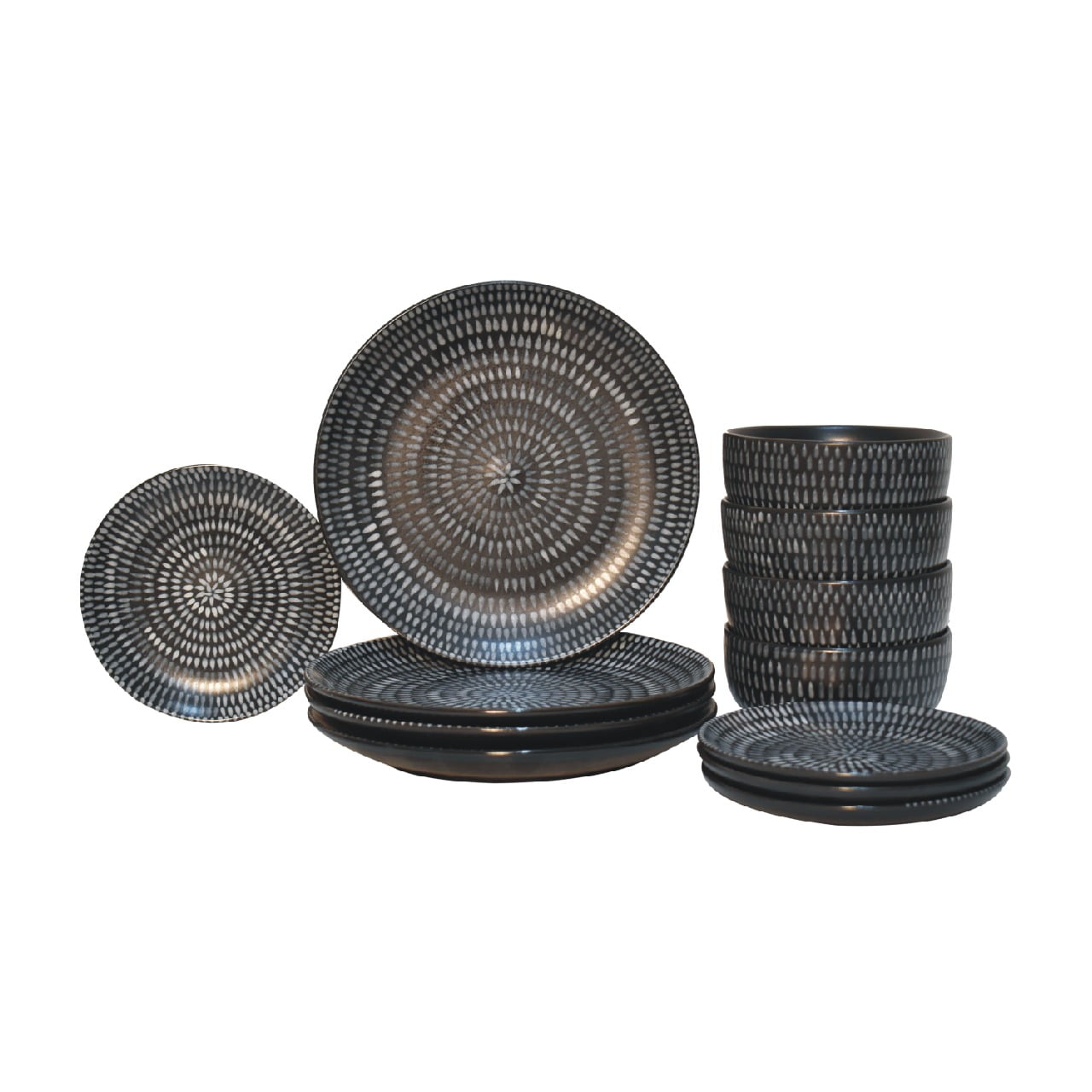 Marissa Handcrafted Wooden Plate Kitchen Dining Set Natural