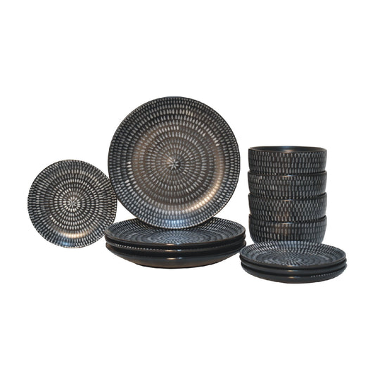 Marissa Handcrafted Wooden Plate Kitchen Dining Set Natural