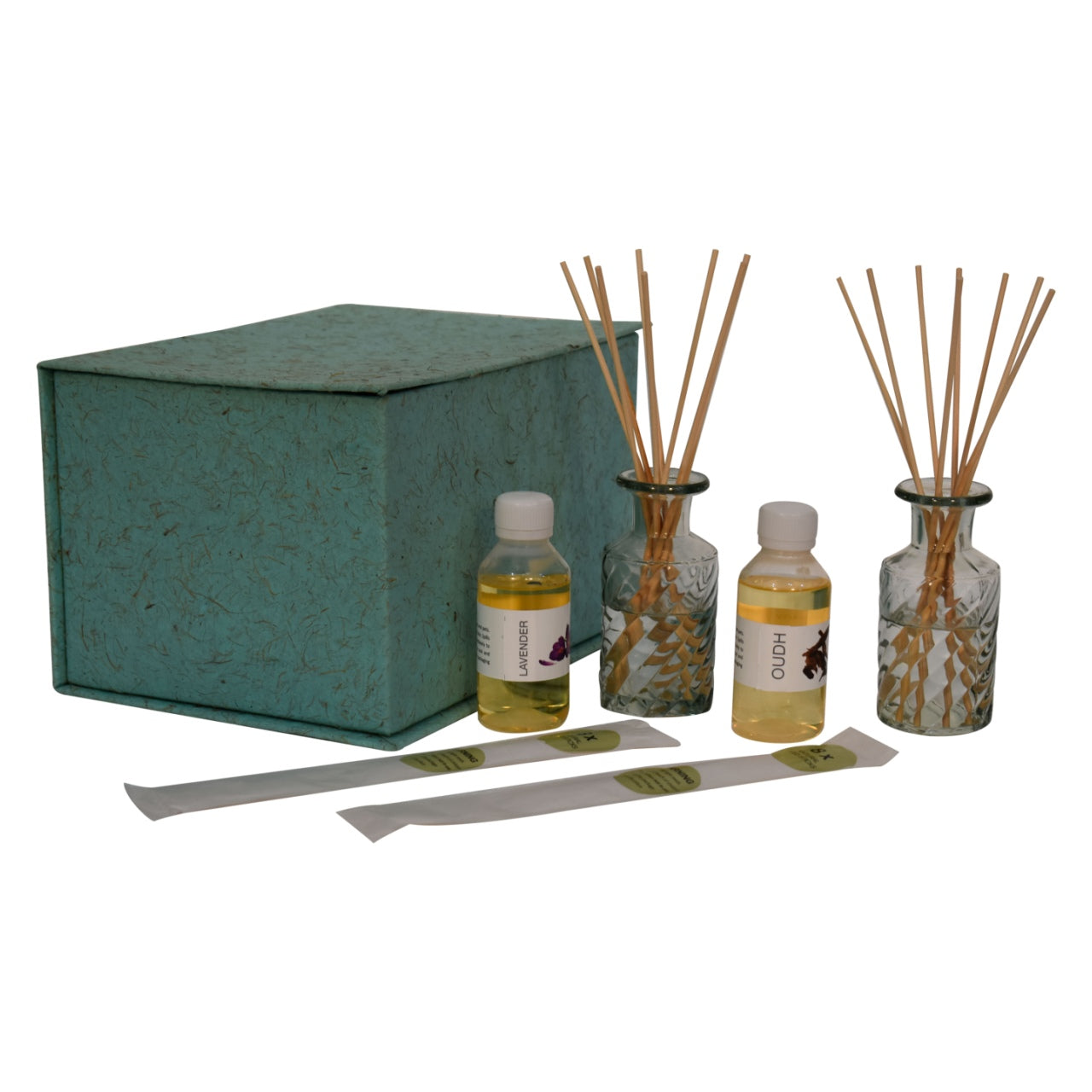 Anka Wood Reed Diffuser Set Home Fragrance Natural
