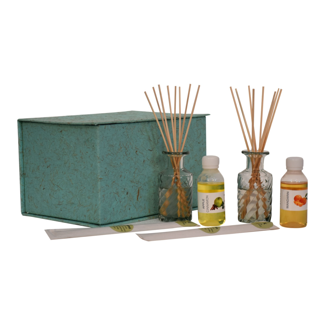 Anka Autumn Glass Reed Diffuser Set Home Fragrance