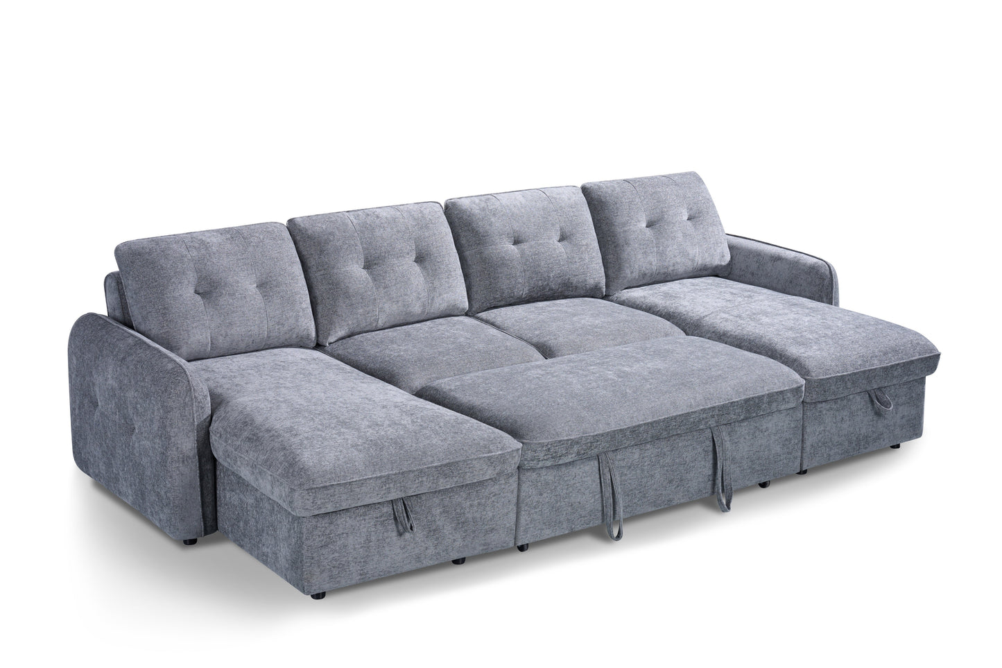 Moscow Sofabed Grey U Shape Corner