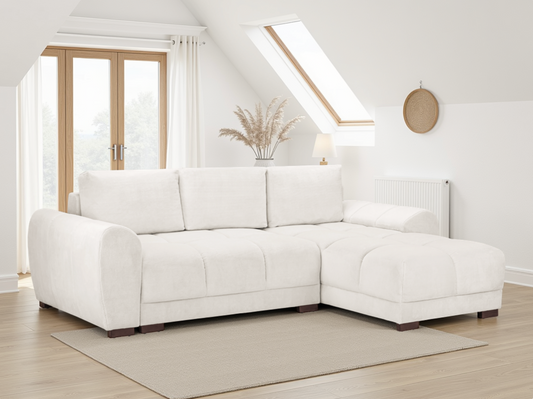 Azzuro Sofabed Cream Universal Corner